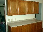 upper cabinets